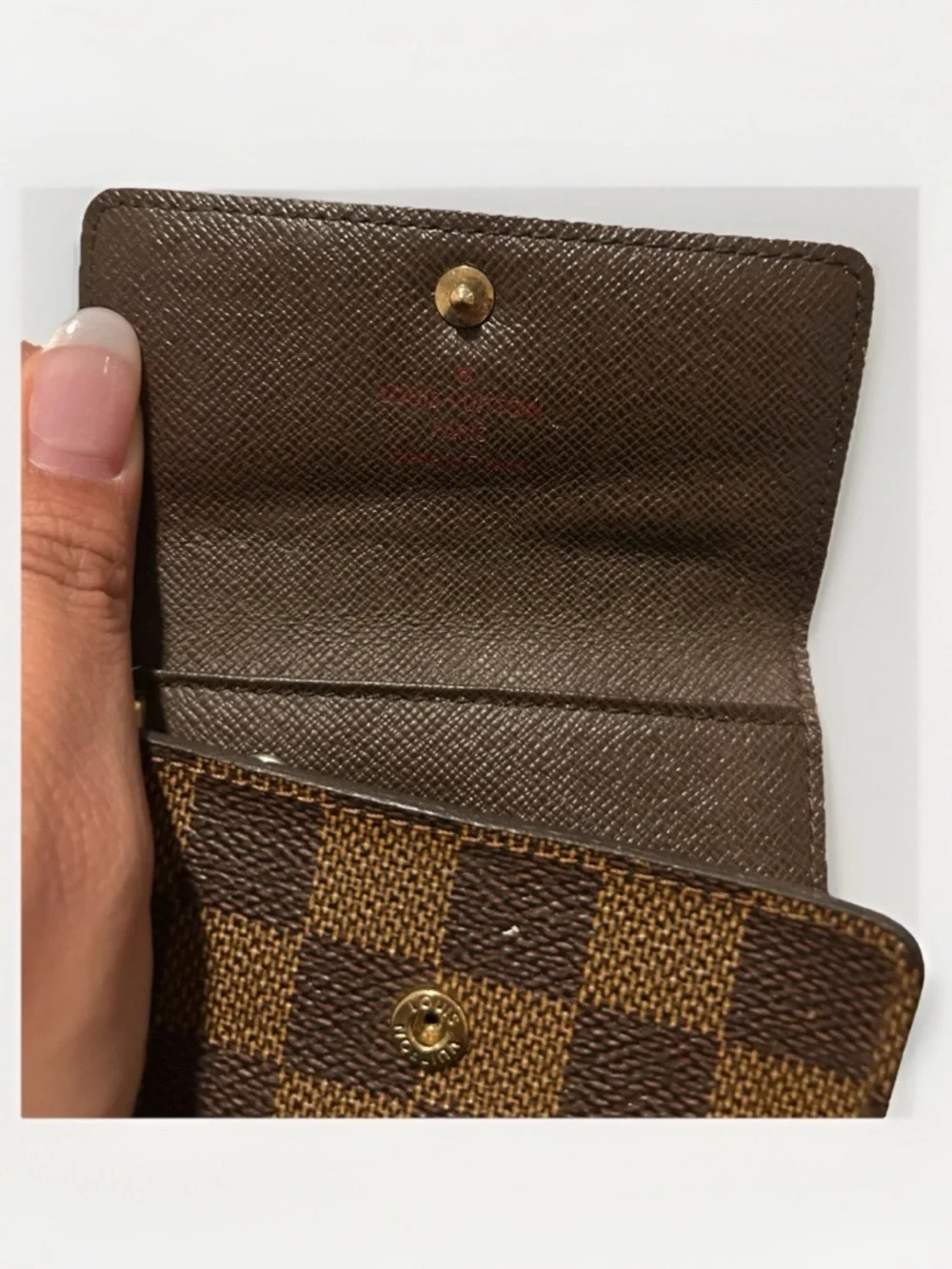 Louis Vuitton Damier Ebene 6 Key Holder Wallet Authentic Vintage - Picture 3 of 5